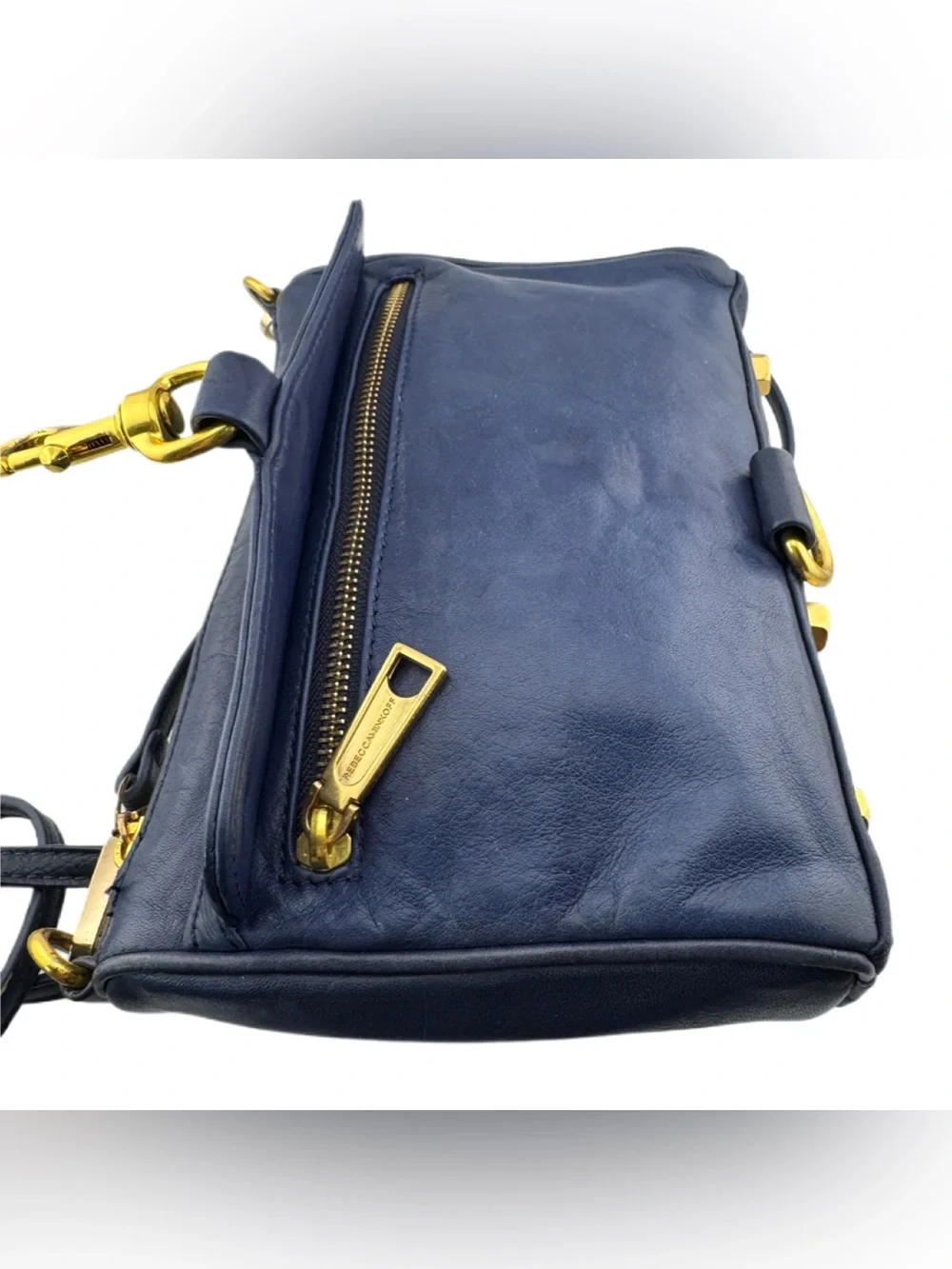 Rebecca Minkoff Leather Crossbody Bag - Picture 7 of 8
